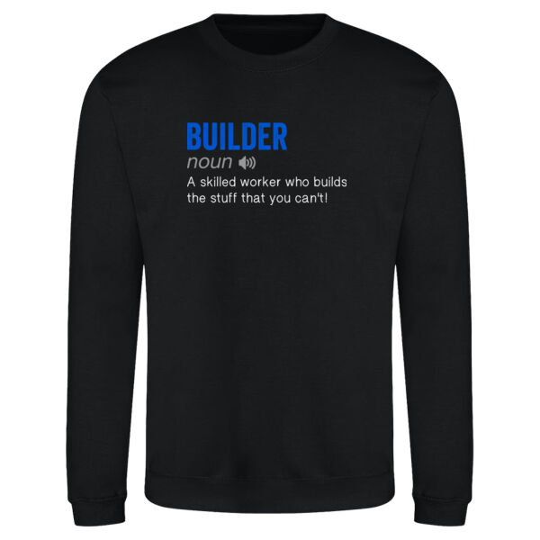 Builder Definition - AWDis sweatshirt. Thumbnail