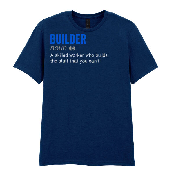 Builder Definition - Softstyle™ adult ringspun t-shirt Thumbnail