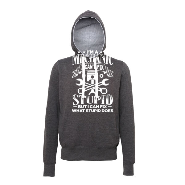Im a mechanic I can't fix stupid - Chunky hoodie Thumbnail