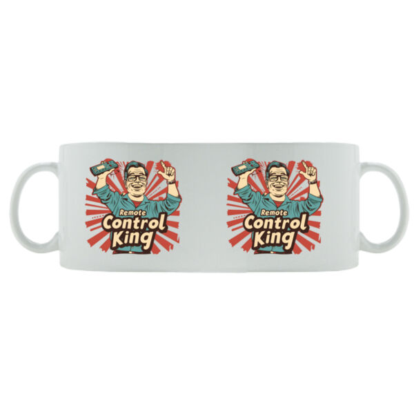 Remote Control King - Mug - Ceramic 11oz Thumbnail