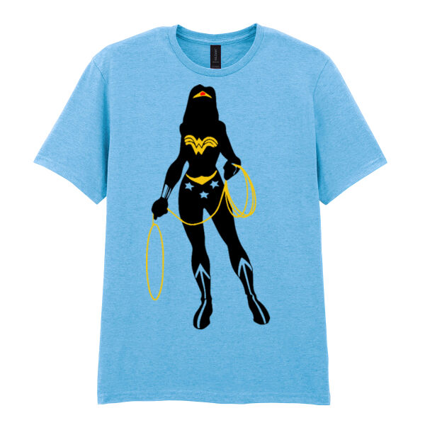 Wonder Woman  - Softstyle™ adult ringspun t-shirt Thumbnail