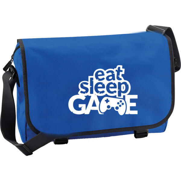 Eat Sleep Game - Messenger bag Thumbnail