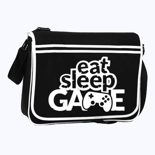 Eat Sleep Game - Retro messenger Eat Sleep Game - Retro messenger Thumbnail