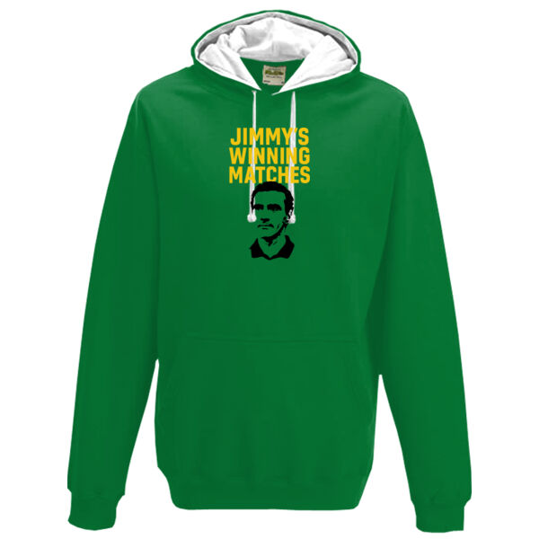 Jimmy's Winning Matches - Varsity hoodie Thumbnail