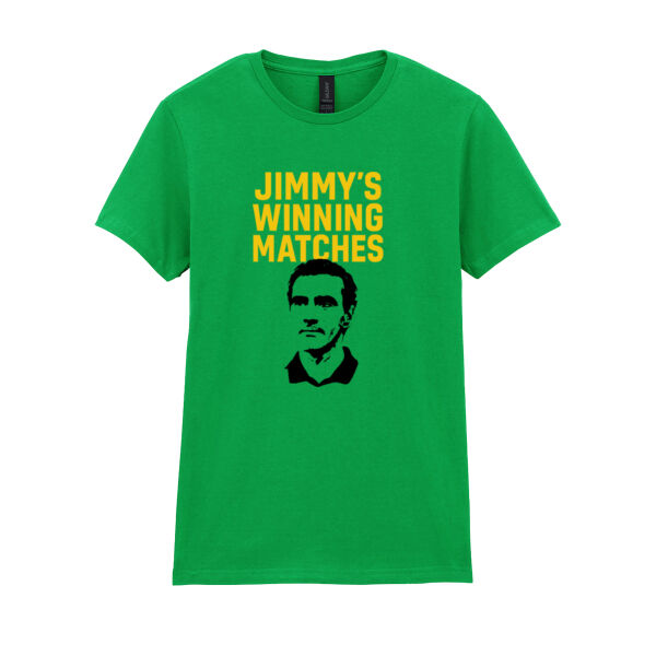 Jimmy's Winning Matches - Softstyle™ women's ringspun t-shirt Thumbnail