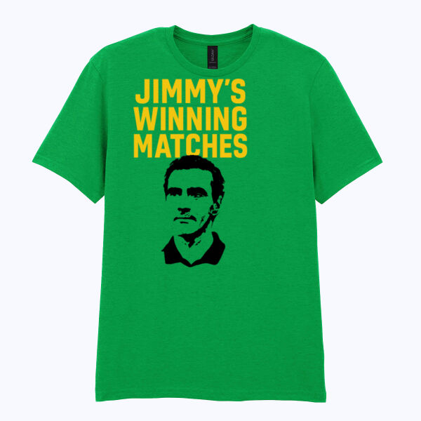 Jimmy's Winning Matches - Softstyle™ adult ringspun t-shirt Jimmy's Winning Matches - Softstyle™ adult ringspun t-shirt Thumbnail