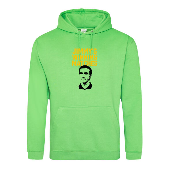 Jimmy's Winning Matches - College hoodie Thumbnail