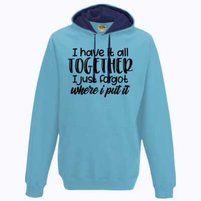 I have it all together - Varsity hoodie Thumbnail