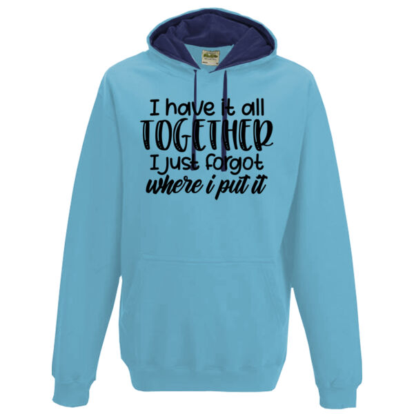 I have it all together - Varsity hoodie Thumbnail