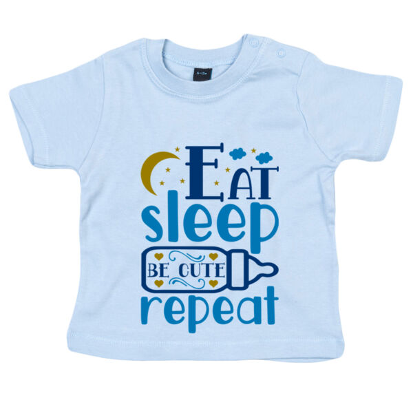 Eat Sleep Be Cute Repeat - Baby T Thumbnail