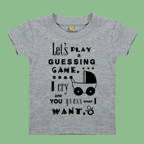 Baby Guessing Game - Baby/toddler t-shirt Baby Guessing Game - Baby/toddler t-shirt Thumbnail