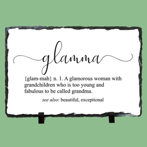 Glamma - Small Rectangle Photo Slate 9cm x 14cm Glamma - Small Rectangle Photo Slate 9cm x 14cm Thumbnail