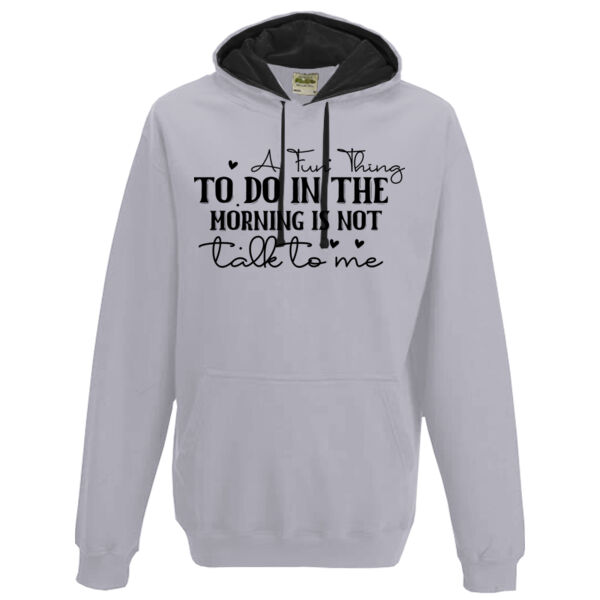 A fun Thing To Do - Varsity hoodie Thumbnail