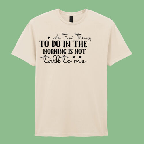 A fun Thing To Do - Softstyle™ adult ringspun t-shirt A fun Thing To Do - Softstyle™ adult ringspun t-shirt Thumbnail