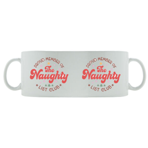 Proud Member Of The Naughty List - Mug - Ceramic 11oz Thumbnail
