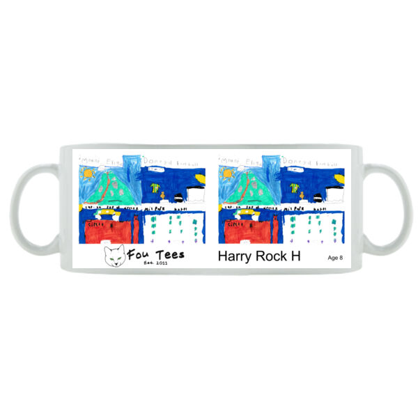 Harry Rock H - Mug - Ceramic 11oz Thumbnail