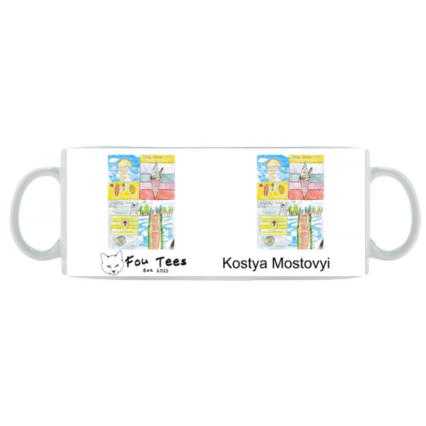 Kostya Mostovyi - Mug - Ceramic 11oz Thumbnail