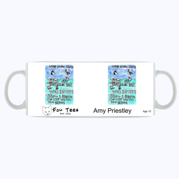 Amy Priestley - Mug - Ceramic 11oz Thumbnail