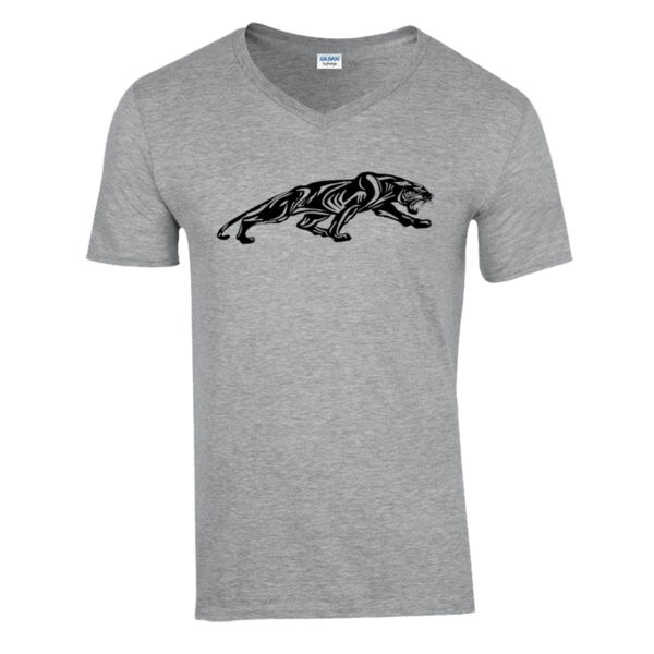 Panther - Softstyle™ v-neck t-shirt Thumbnail
