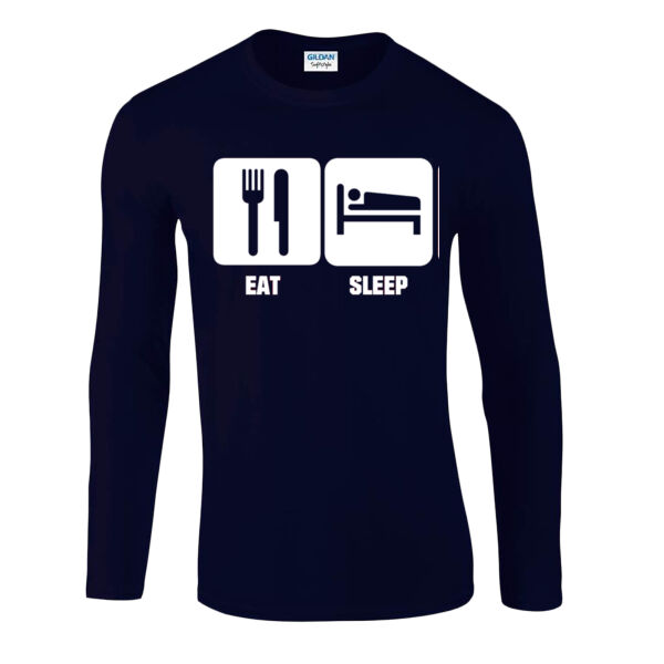 Eat, Sleep, Shoot - Softstyle™ long sleeve t-shirt Thumbnail