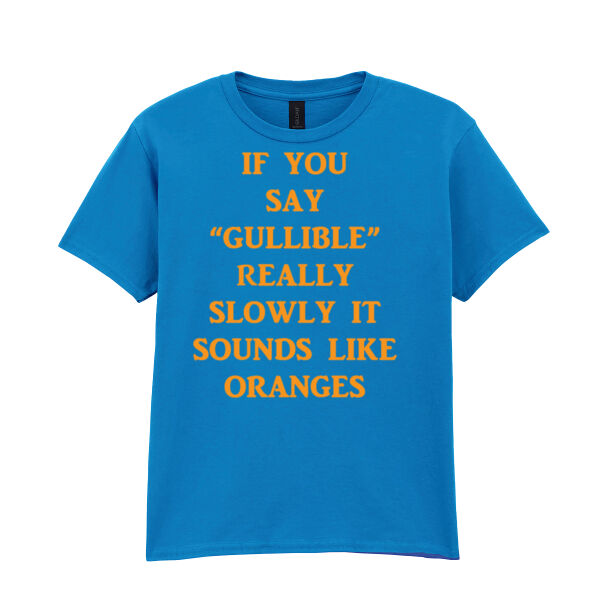 Gullible - Softstyle™ youth ringspun t-shirt Thumbnail