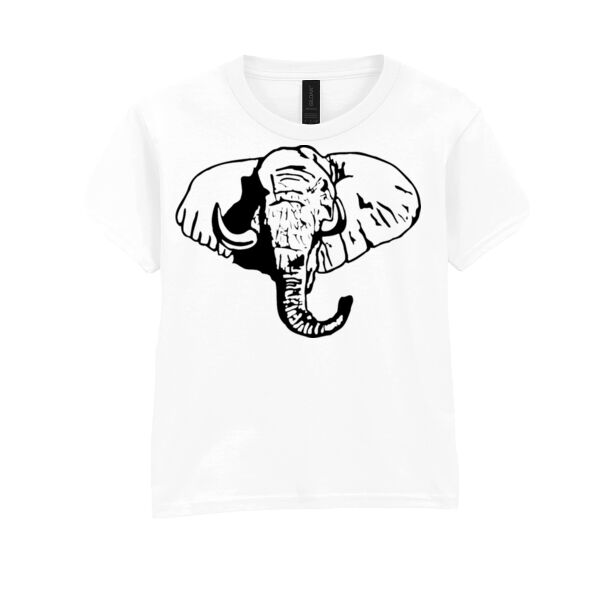 Elephant - Softstyle™ youth ringspun t-shirt Thumbnail