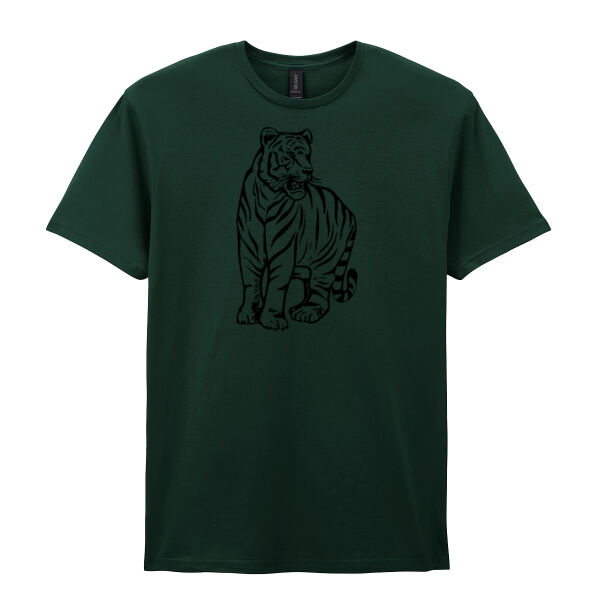 Tiger - Softstyle™ adult ringspun t-shirt Thumbnail