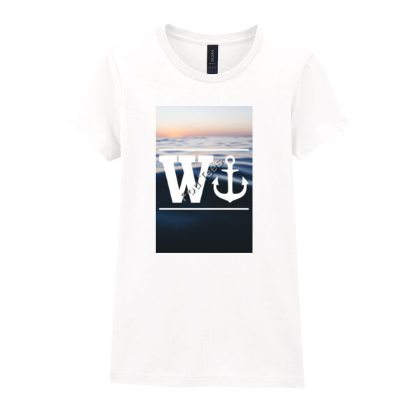 W Anker  - Softstyle™ women's ringspun t-shirt Thumbnail