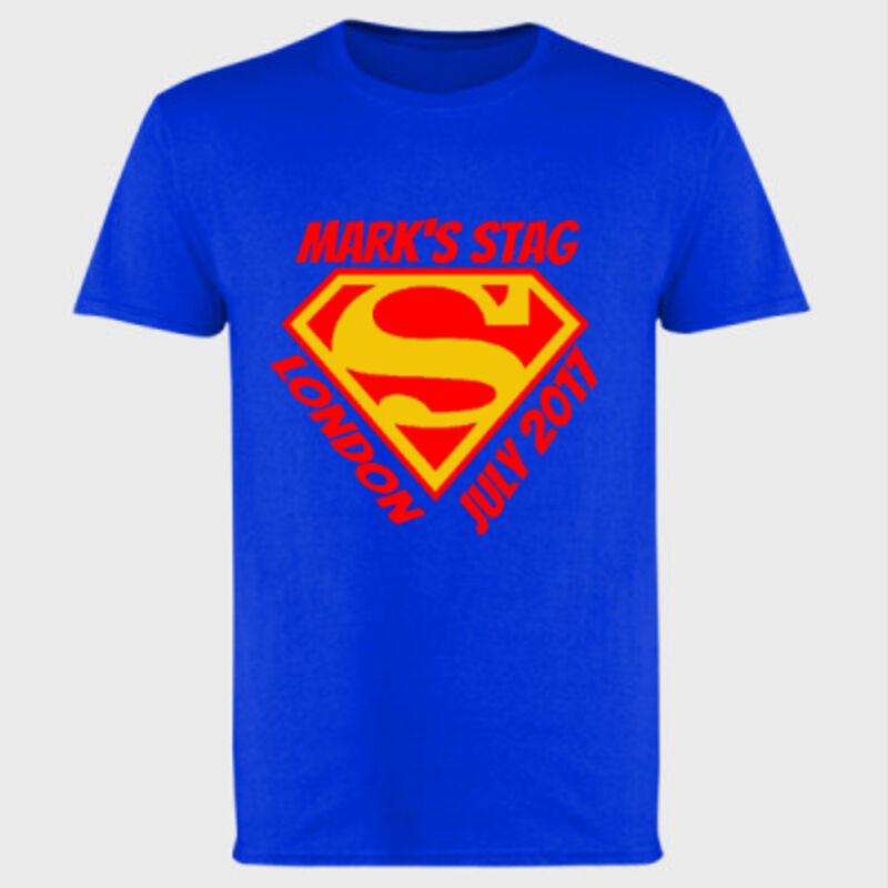 Customisable Super Stag  - Softstyle™ adult ringspun t-shirt Thumbnail