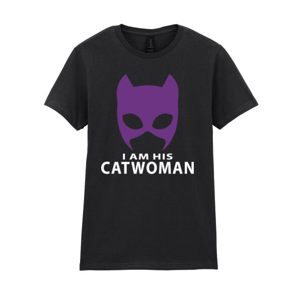 I am his Catwoman - Softstyle™ women's ringspun t-shirt Thumbnail