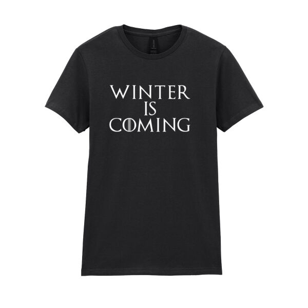 Winter is Coming - Softstyle™ women's ringspun t-shirt Thumbnail
