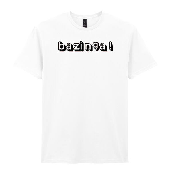Bazinga! - Softstyle™ adult ringspun t-shirt Thumbnail