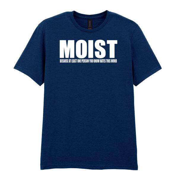 Moist  - Softstyle™ adult ringspun t-shirt Thumbnail