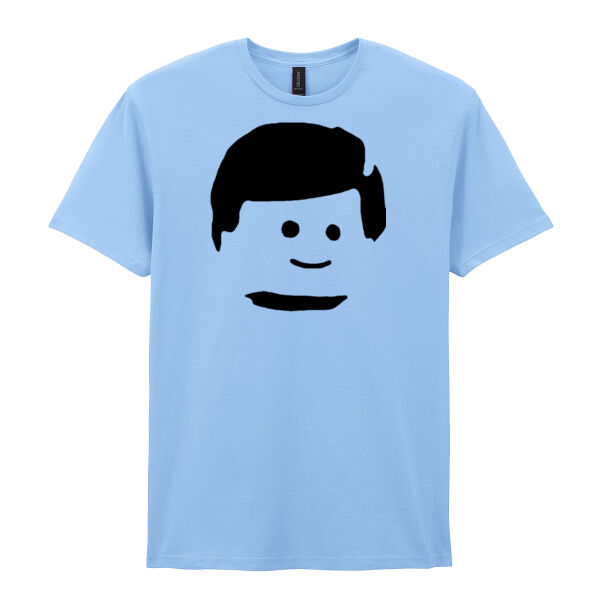 Lego Man Head - Softstyle™ adult ringspun t-shirt Thumbnail
