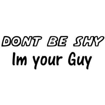 Dont be shy black Thumbnail