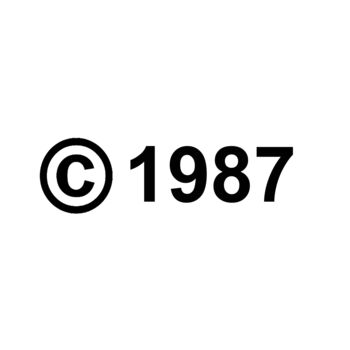 Copyright 1987 Thumbnail