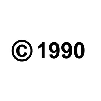 Copyright 1990 Thumbnail