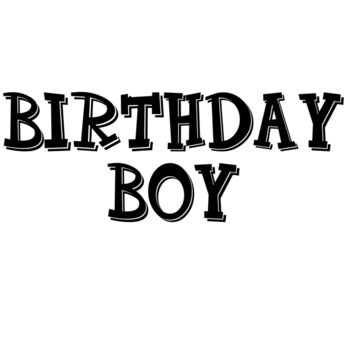Birthday Boy Funky Thumbnail