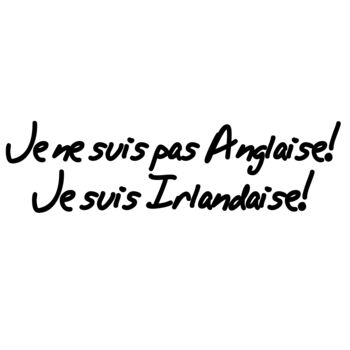 I'm not English, I'm Irish  Thumbnail