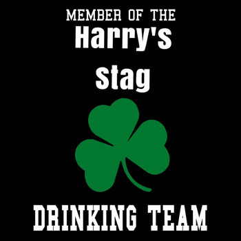 Personalised Stag Drinking Team Thumbnail