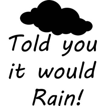 Told you it would rain. Thumbnail