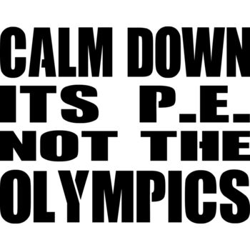 Calm Down Its PE Thumbnail