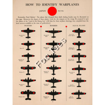 Identify Warplanes Japan Thumbnail