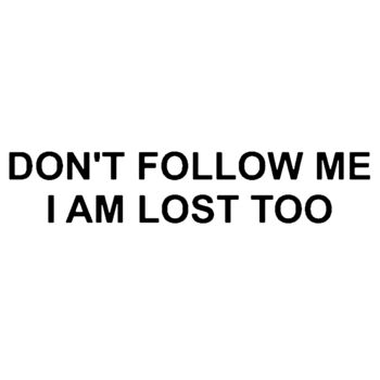 Dont Follow Me Thumbnail