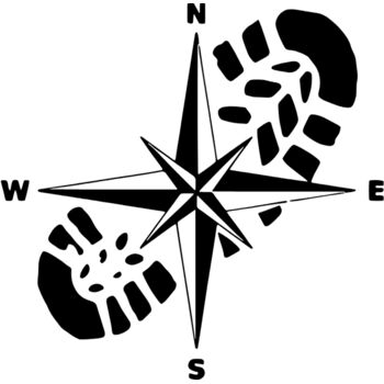 Compass with Footprint Thumbnail