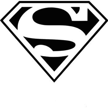 Superman Black & white Thumbnail