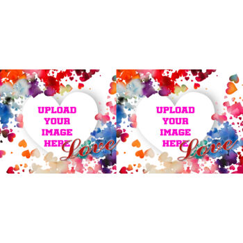 Colourful love mug Thumbnail
