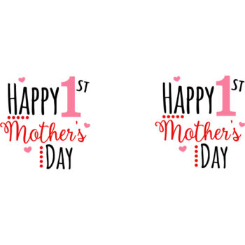 Happy 1st Mothers Day Customisable Thumbnail