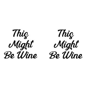 This might be wine Thumbnail