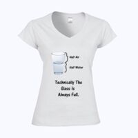 Softstyle™ women's v-neck t-shirt Thumbnail